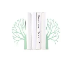 Metal Bookends - Spring Mint - // Modern Home Nursery Decor // Housewarming // Christmas // New Baby // Baby Shower Gift // FREE SHIPPING