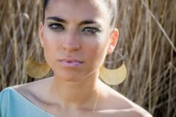 Big African Hoop Earrings, Sterling Silver Dangle Earrings, African Jewelry, Stud Earrings, Boho Earrings, Woman Gift For Christmas